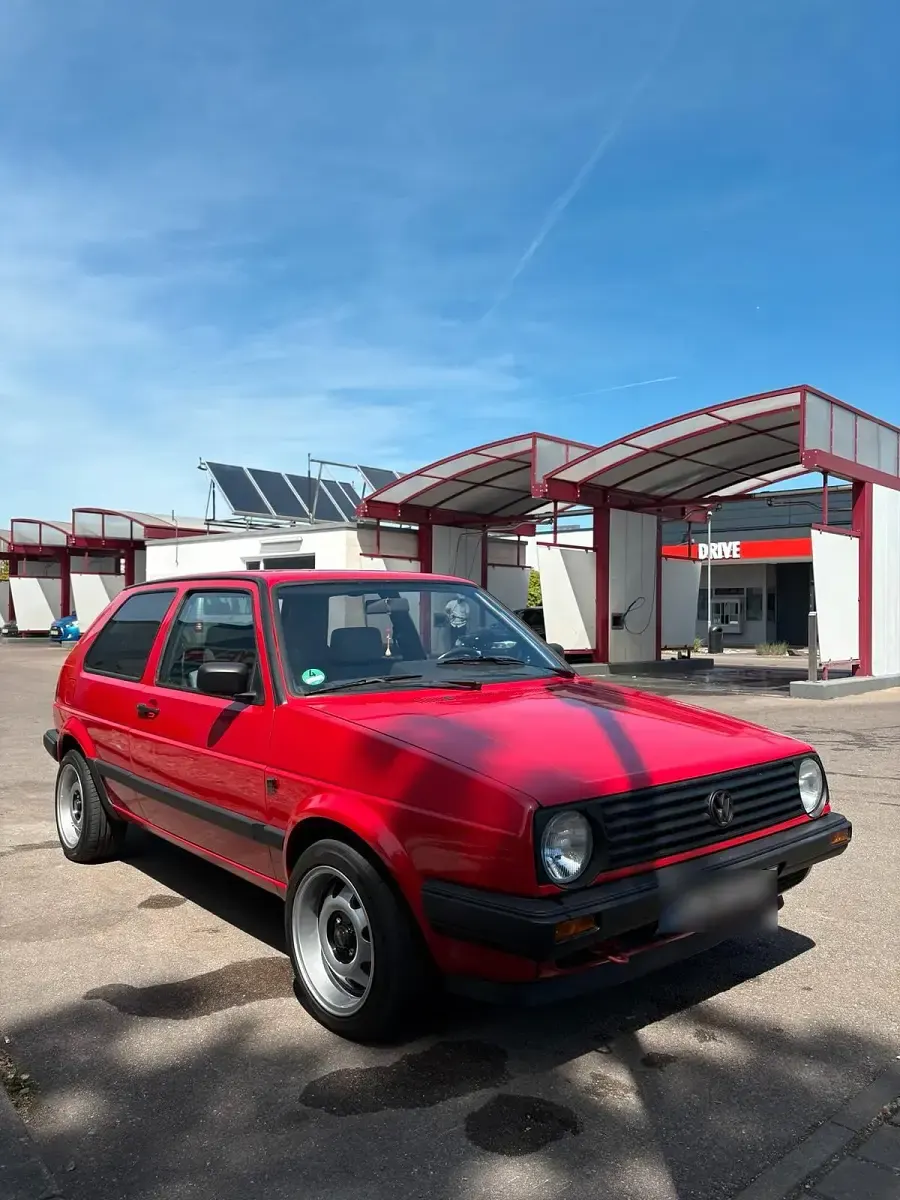 Brugt VW Golf II 70 HK (51 kW) 1991 Rød Hatchback