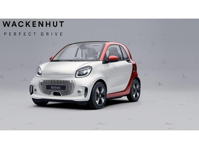 Weiss Gebraucht 2021 Smart ForTwo Electric Drive Exclusive Kleinwagen | 11.490 € (Guter Preis) - Bild 1/4