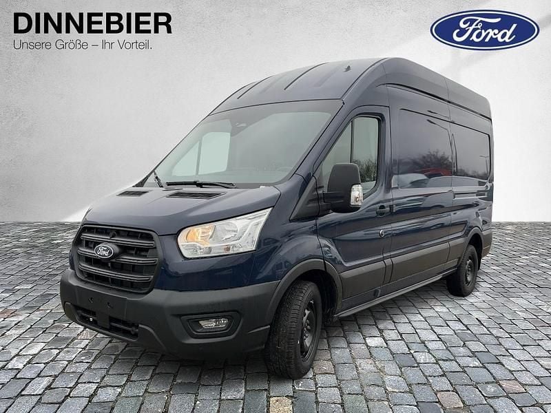 Ny Ford Transit Trend 131 HK (96 kW) 2025 Blå Pickup / Ladvogn