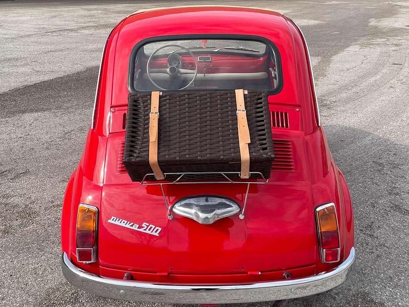 Gebraucht Fiat 500 18 PS (13 kW) 1965 Rot Kleinwagen