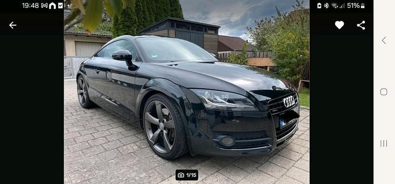 Gebraucht Audi TT 250 PS (183 kW) 2008 Schwarz Coupé