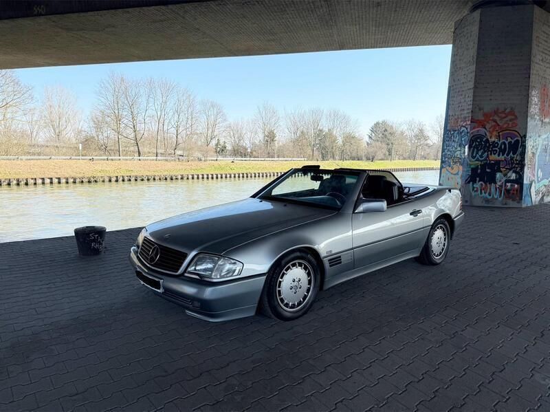 Silber Gebraucht 1992 Mercedes SL500 Cabrio | 24.999 € - Bild 1/2