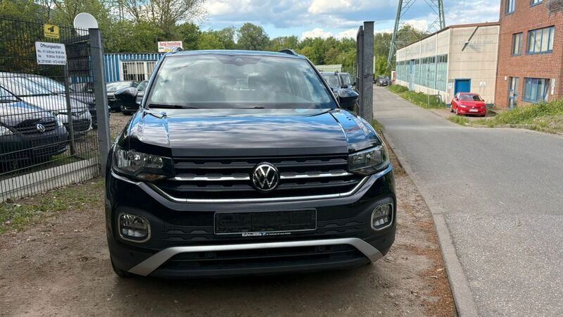 Schwarz Gebraucht 2022 VW T-Cross Active SUV | 16.200 € (Guter Preis) - Bild 1/4