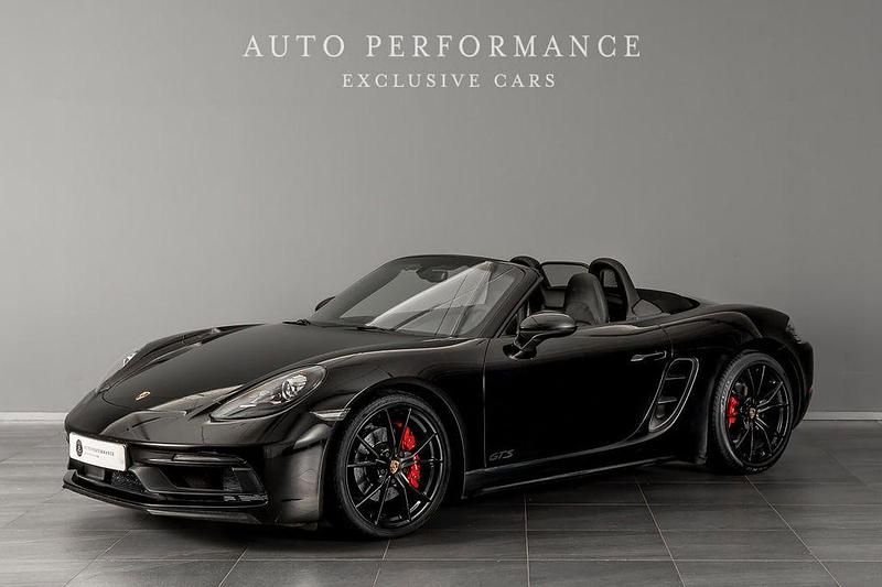 Schwarz Gebraucht 2018 Porsche 718 Boxster Cabrio | 66.400 € (Fairer Preis) - Bild 1/4