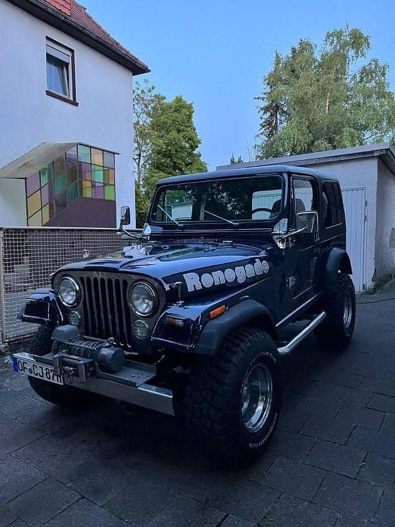 Blau Gebraucht 1983 Jeep CJ SUV | 22.999 € - Bild 1/4