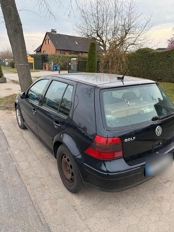 Gebraucht VW Golf IV 2001 Schwarz Kleinwagen