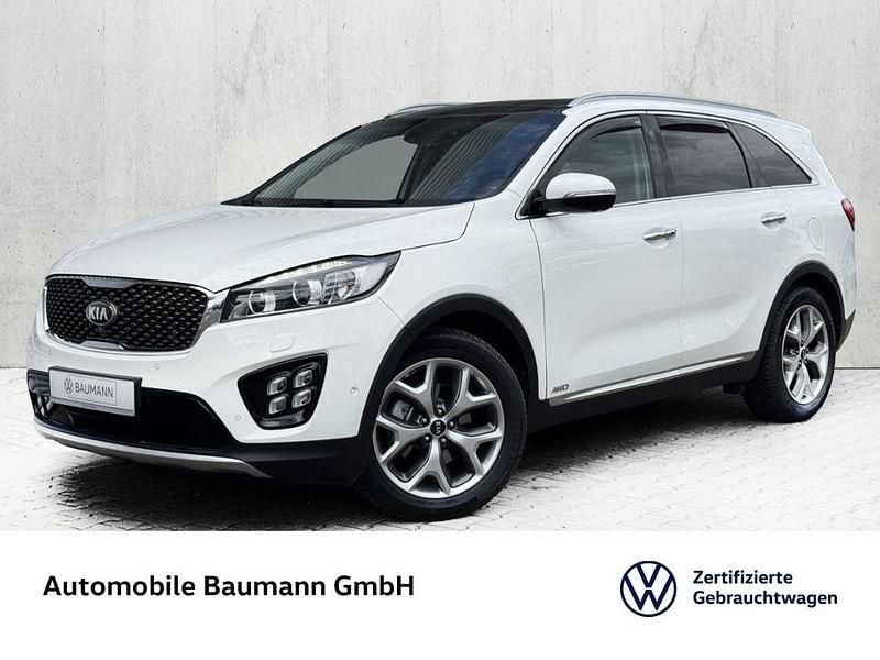 (ud) schneeweiss Gebraucht 2018 Kia Sorento Platinum Edition SUV | 23.750 € (Guter Preis) - Bild 1/4