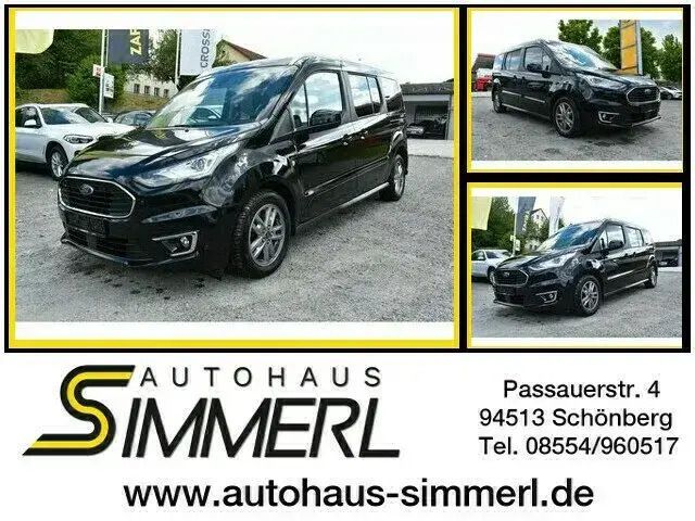 Obsidianschwarz Gebraucht 2022 Ford Grand Tourneo Connect Titanium Van / Kleinbus | 26.900 € (Fairer Preis) - Bild 1/4