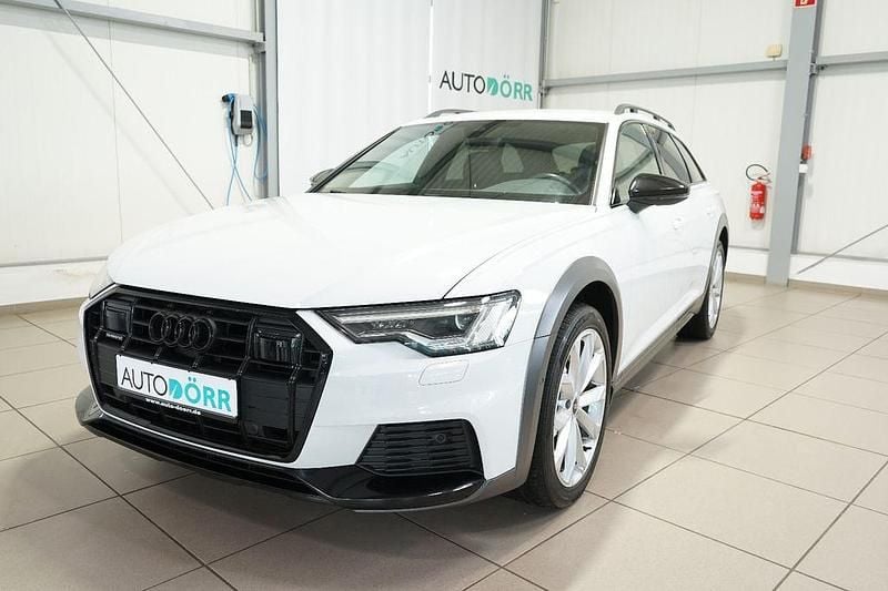 Gletscherweiss metallic Gebraucht 2022 Audi A6 Allroad Sport Kombi | 38.900 € (Superpreis) - Bild 1/4