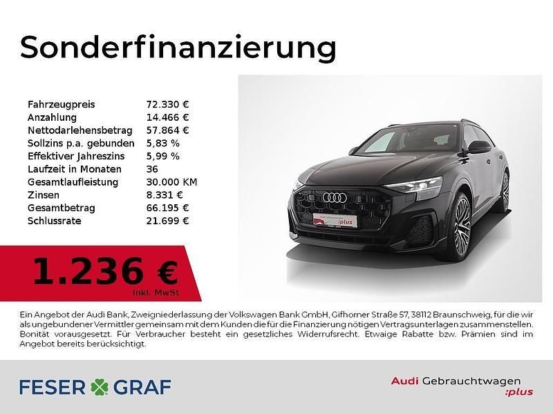 Gebraucht Audi Q8 Ambiente 286 PS (210 kW) 2025 Mythosschwarz metallic SUV