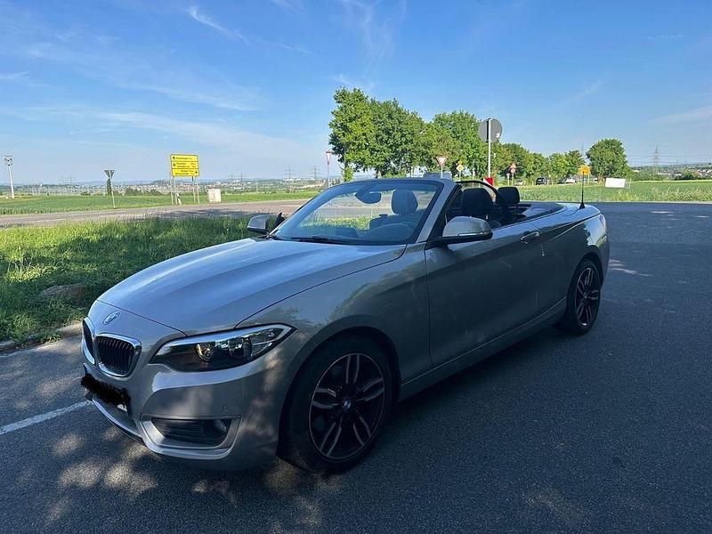 Usata BMW 220 Performance 184 CV (135 kW) 2016 Argento Cabrio