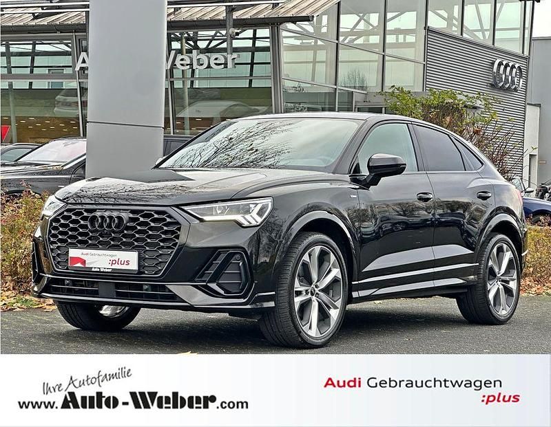Schwarz Gebraucht 2024 Audi Q3 Sportback S-Line SUV | 48.480 € (Teuer) - Bild 1/4