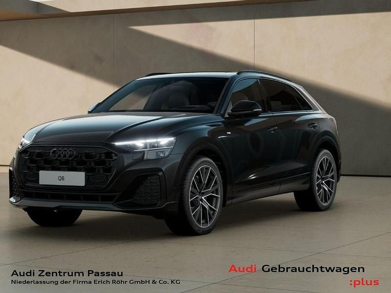Mythosschwarz metallic Gebraucht 2025 Audi Q8 Ambiente SUV | 78.850 € (Teuer) - Bild 1/4