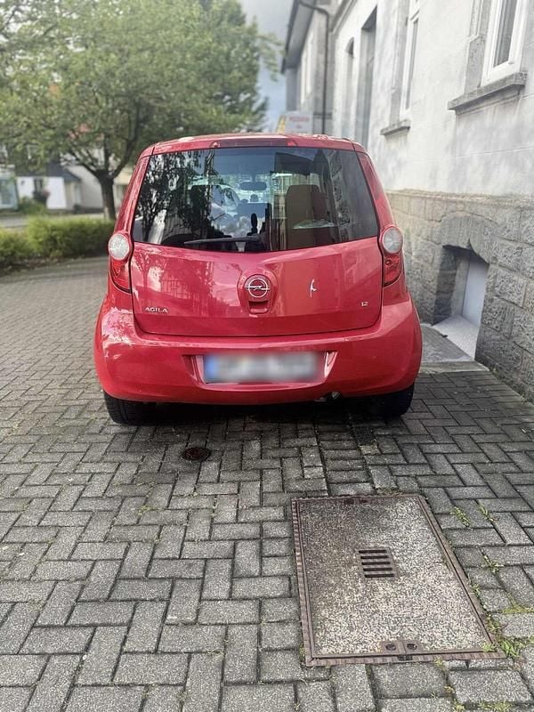 Rot Gebraucht 2008 Opel Agila Kleinwagen | 3.700 € (Fairer Preis) - Bild 1/4