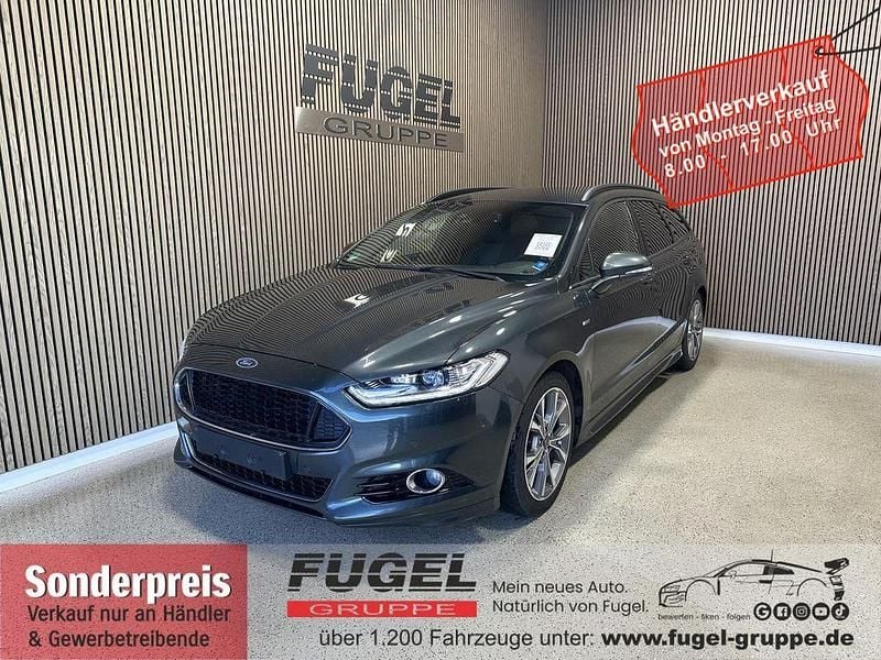 Mambagrün (metallic) Gebraucht 2018 Ford Mondeo ST-Line Limousine | 9.969 € (Superpreis) - Bild 1/4