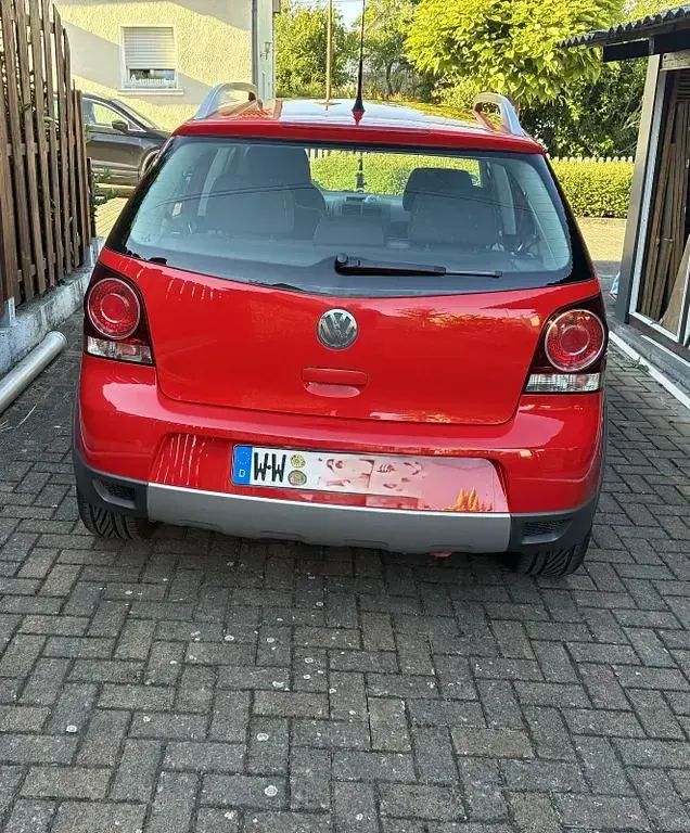 Gebraucht VW Polo 105 PS (77 kW) 2008 Rot Kleinwagen
