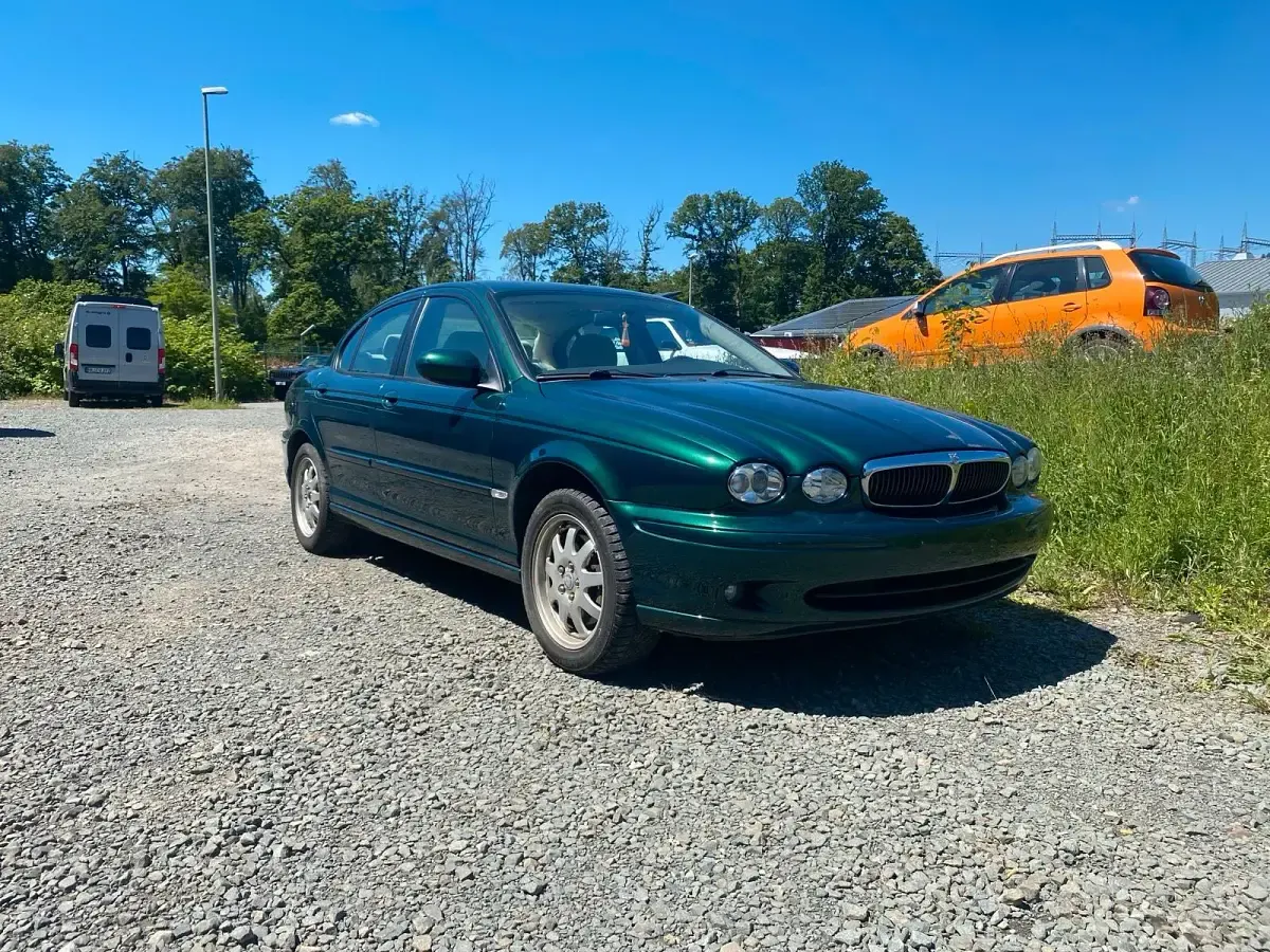 Käytetty Jaguar X-type 156 HP (114 kW) 2003 Vihreä Sedan