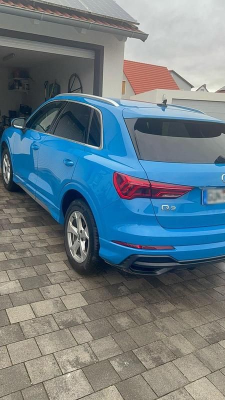 Gebraucht Audi Q3 S-Line 2018 Blau SUV