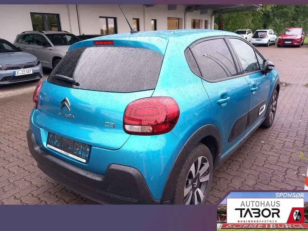 Gebraucht Citroën C3 PureTech 110 PS (80 kW) 2023 Blau metallic Kleinwagen
