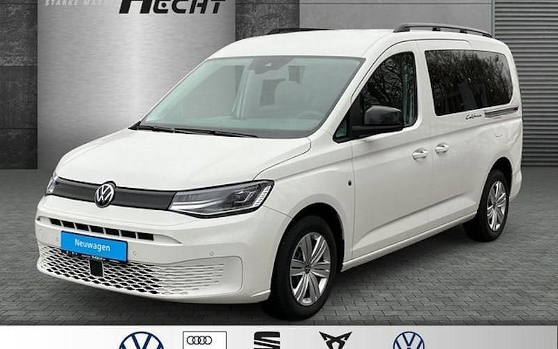 Weiss Neu 2025 VW Caddy Maxi California Van / Kleinbus | 45.990 € (Teuer) - Bild 1/4