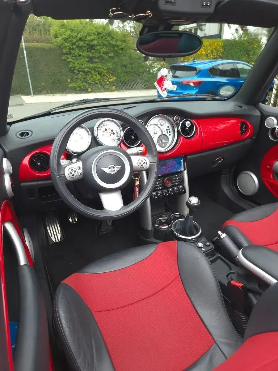 Gebraucht Mini Cooper S Cabriolet 170 PS (125 kW) 2006 Rot Cabrio