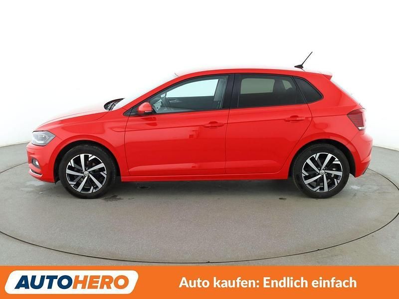 Gebraucht VW Polo Highline 95 PS (69 kW) 2018 Rot Kleinwagen