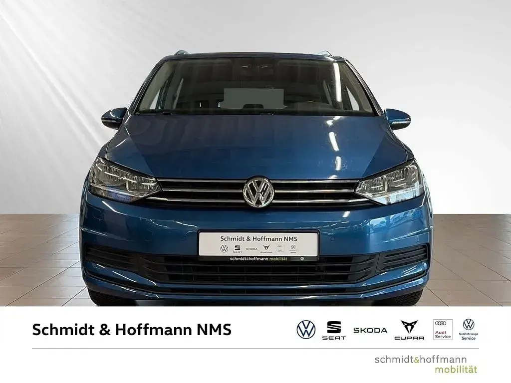 Gebraucht VW Touran Comfortline 116 PS (85 kW) 2020 Blau) (blau Van / Kleinbus