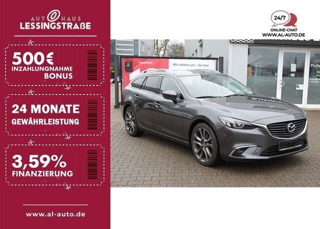Grau Gebraucht 2018 Mazda 6 Sports-Line Limousine | 21.880 € (Guter Preis) - Bild 1/4