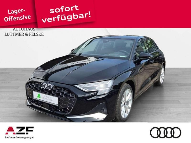 Brillantschwarz Neu 2025 Audi A3 Advanced Plus Limousine | 36.490 € (Fairer Preis) - Bild 1/4