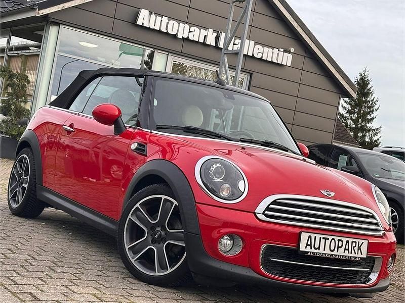 Rot Gebraucht 2013 Mini Cooper D Cabriolet Cabrio | 15.888 € (Teuer) - Bild 1/4