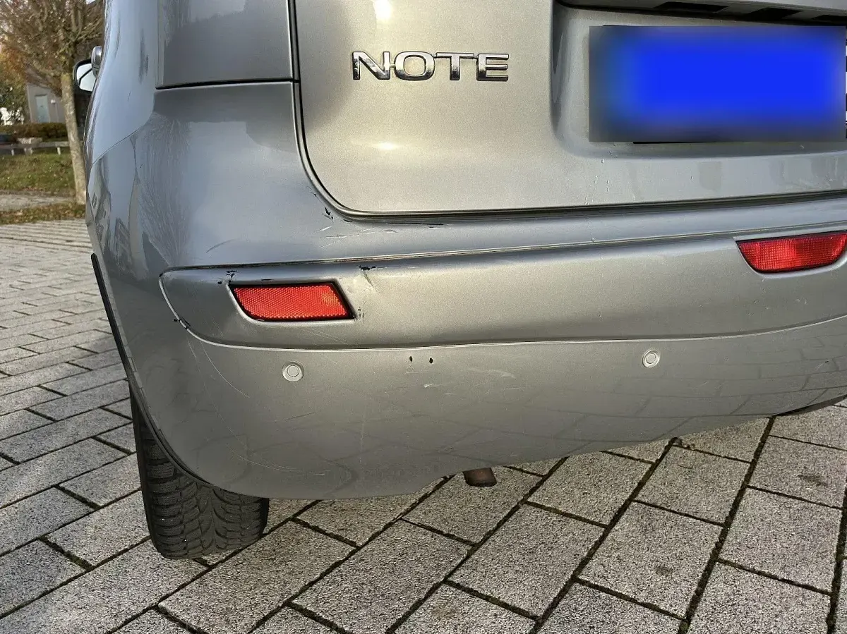Gebraucht Nissan Note Acenta 88 PS (64 kW) 2008 Silber Kleinwagen