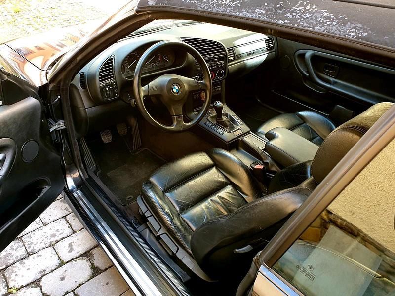 Gebraucht BMW 325 Cabriolet 192 PS (141 kW) 1993 Schwarz Cabrio