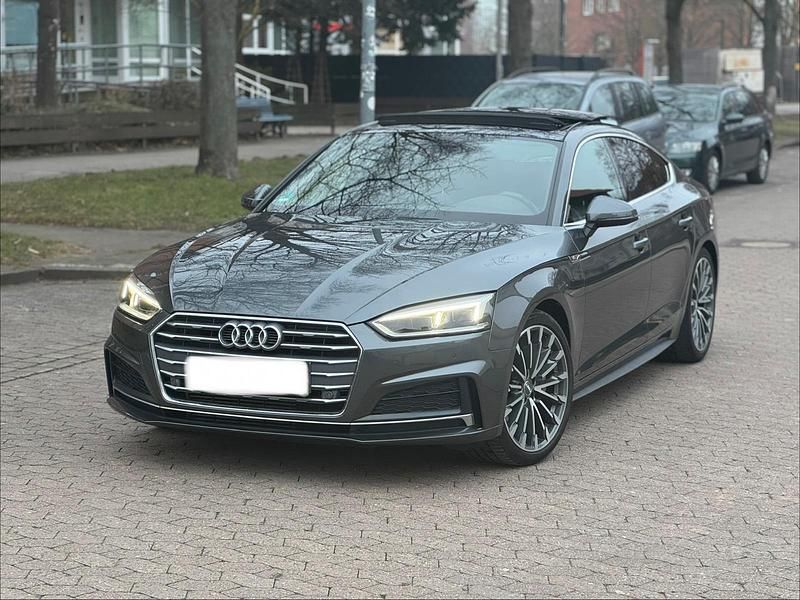 Grau Gebraucht 2017 Audi A5 S-Line Coupé | 16.790 € (Superpreis) - Bild 1/4