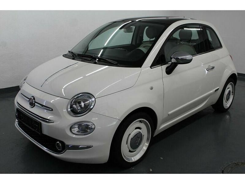 Gelato weiss Gebraucht 2018 Fiat 500 Kleinwagen | 11.900 € (Teuer) - Bild 1/4