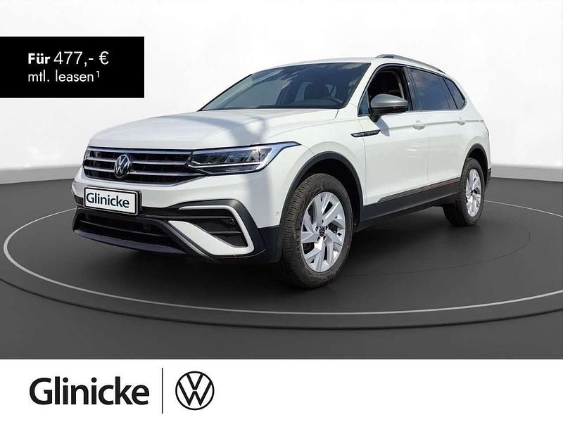 Pure white Gebraucht 2024 VW Tiguan Allspace Life SUV | 42.530 € (Etwas zu teuer) - Bild 1/1