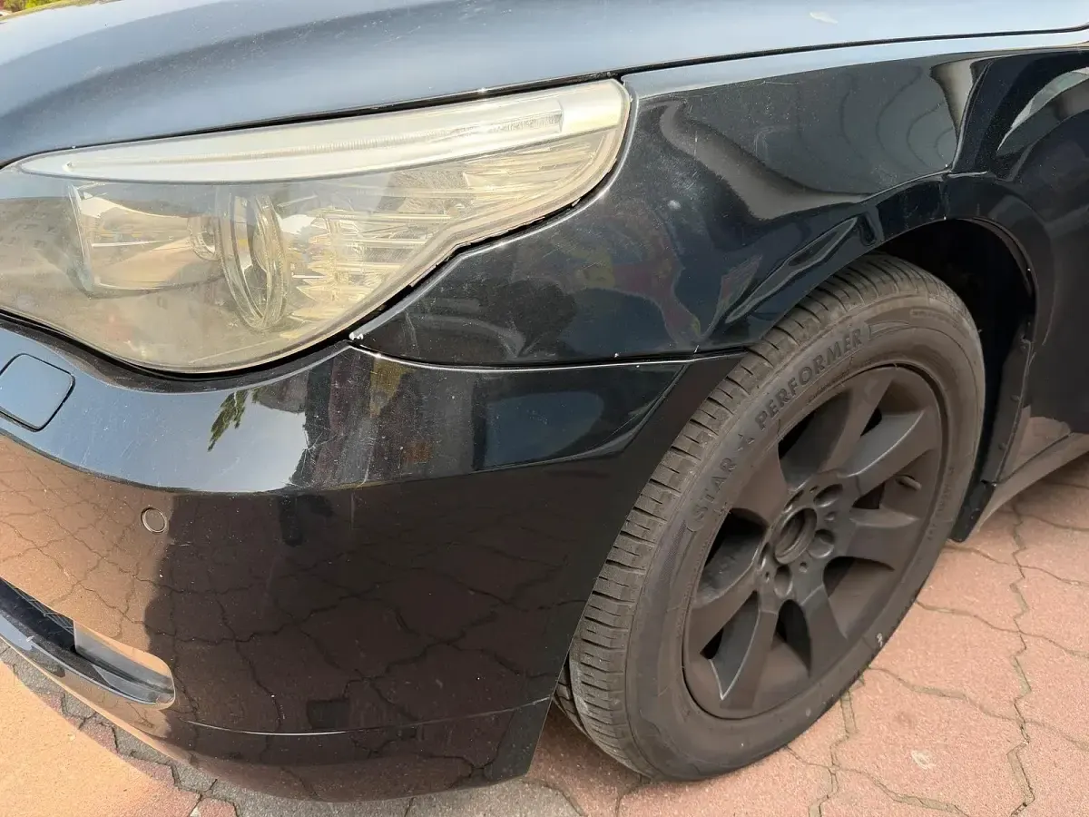 Używany BMW 520 170 KM (125 kW) 2009 Czarny Sedan/Limuzyna