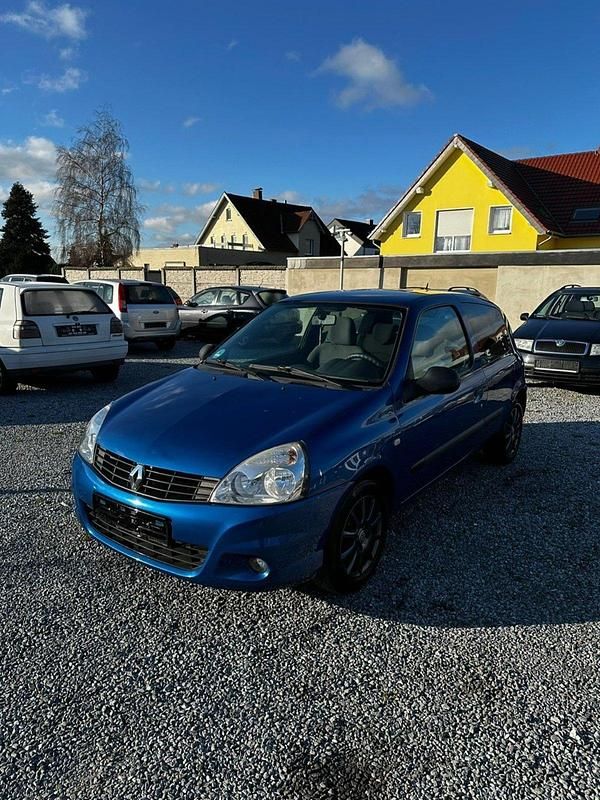 Blau Gebraucht 2009 Renault Clio II Kleinwagen | 1.690 € (Guter Preis) - Bild 1/4