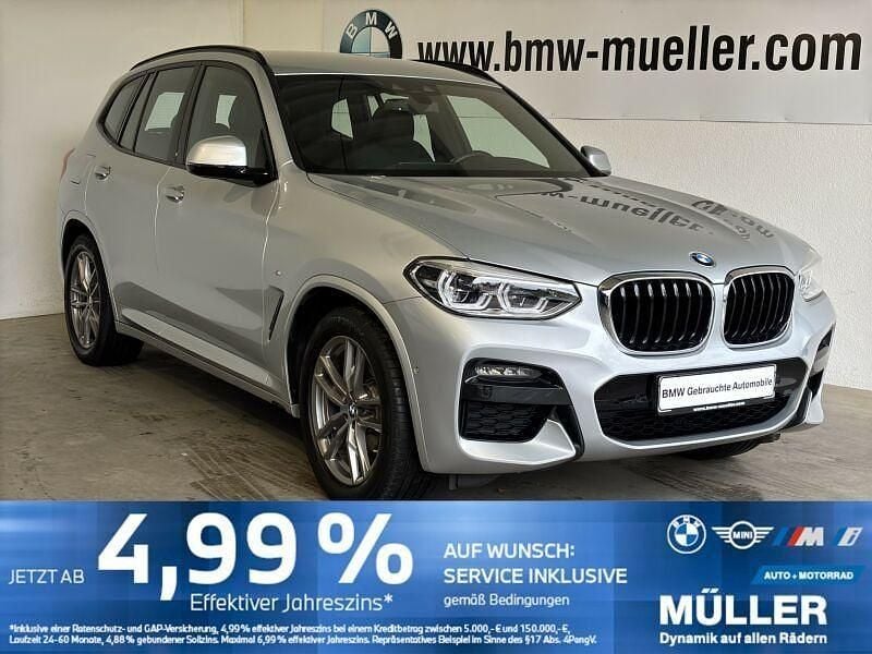 Glaciersilber metallic Gebraucht 2020 BMW X3 M Sport SUV | 33.690 € (Fairer Preis) - Bild 1/4