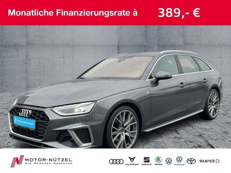 Daytonagrau perleffekt Gebraucht 2022 Audi A4 S-Line Kombi | 29.660 € (Fairer Preis) - Bild 1/4