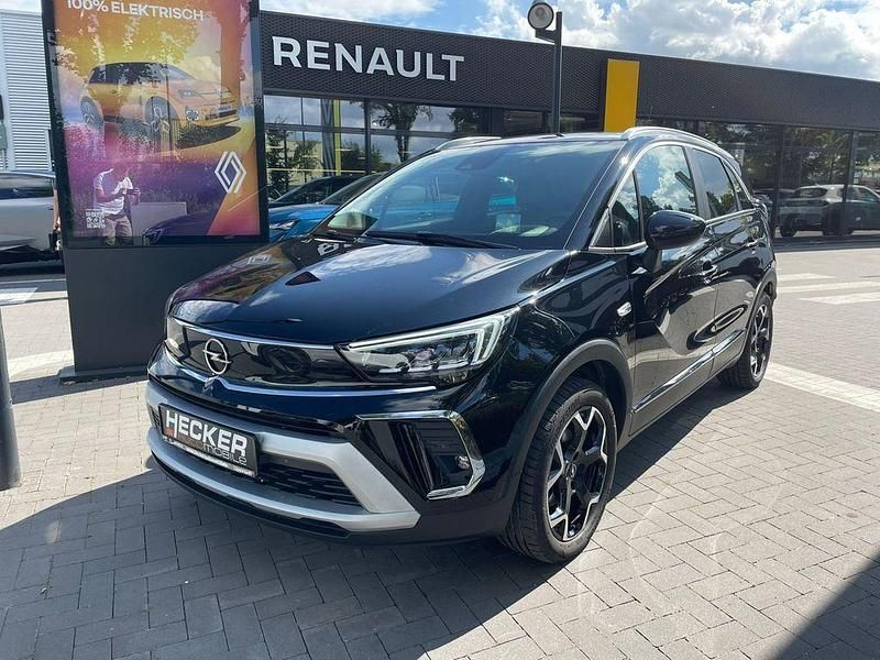 Diamant schwarz/karbon schwarz Gebraucht 2021 Opel Crossland Ultimate SUV | 17.990 € (Fairer Preis) - Bild 1/4