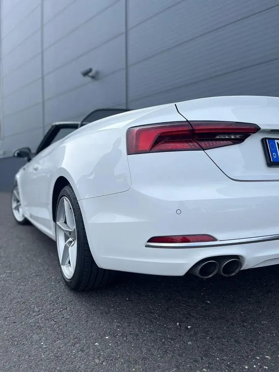 Gebraucht Audi A5 Cabriolet Sport 204 PS (150 kW) 2019 Weiß Cabrio