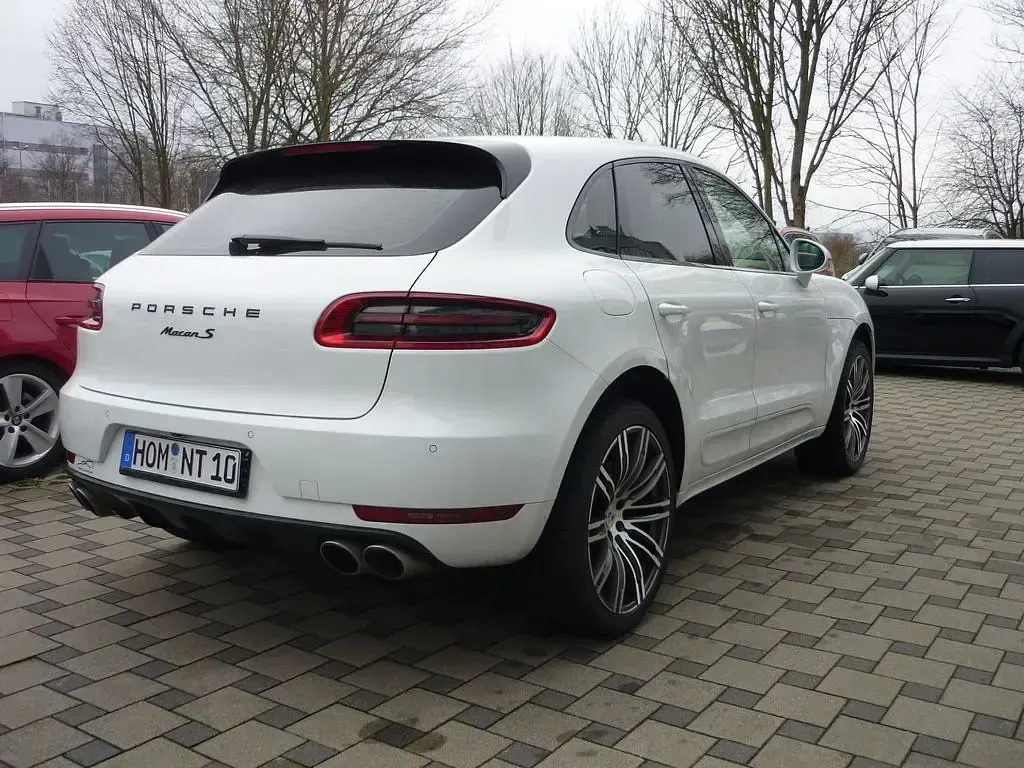 Gebraucht Porsche Macan S Diesel 258 PS (189 kW) 2015 Weiß SUV