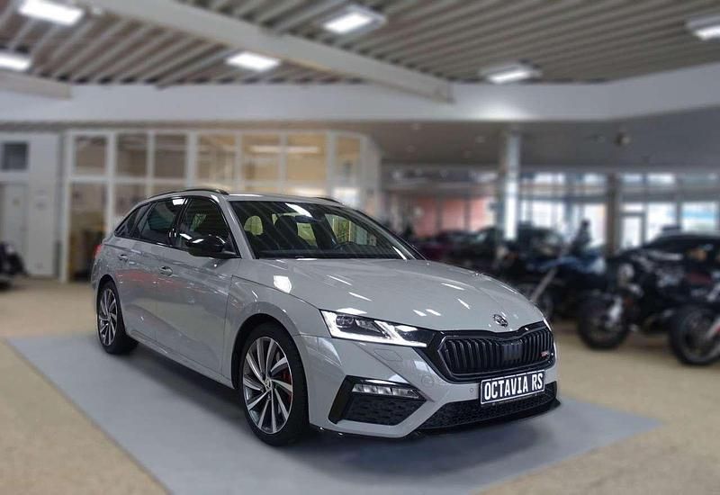Gebraucht Skoda Octavia RS 245 PS (180 kW) 2021 Seda steel/steel grau Kombi