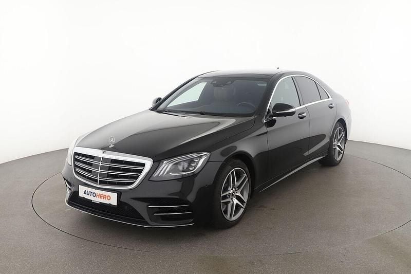 Schwarz Gebraucht 2020 Mercedes S350 AMG line Limousine | 61.390 € (Superpreis) - Bild 1/3