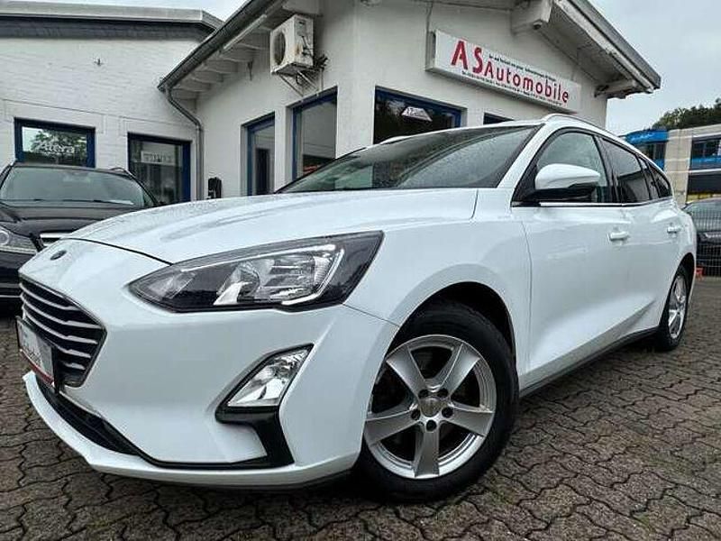 Frostweiß Gebraucht 2020 Ford Focus ST Kombi | 9.949 € (Guter Preis) - Bild 1/4