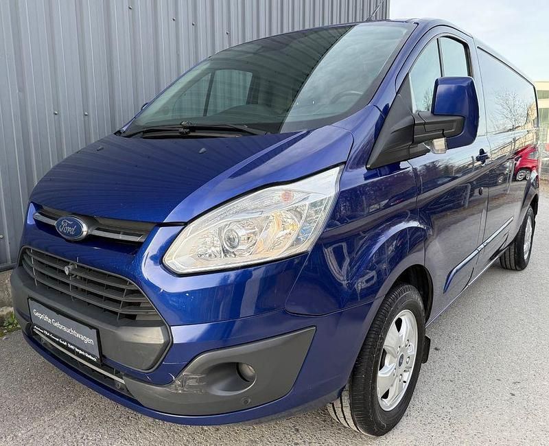 Gebraucht Ford Transit Custom Trend 170 PS (125 kW) 2017 Blau Van / Kleinbus