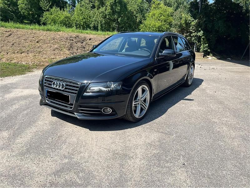 Schwarz Gebraucht 2009 Audi A4 S-Line Kombi | 9.000 € (Etwas zu teuer) - Bild 1/4