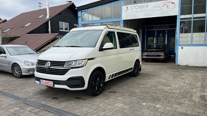 Weiß Gebraucht 2021 VW T6.1 California Van | 48.900 € (Teuer) - Bild 1/4