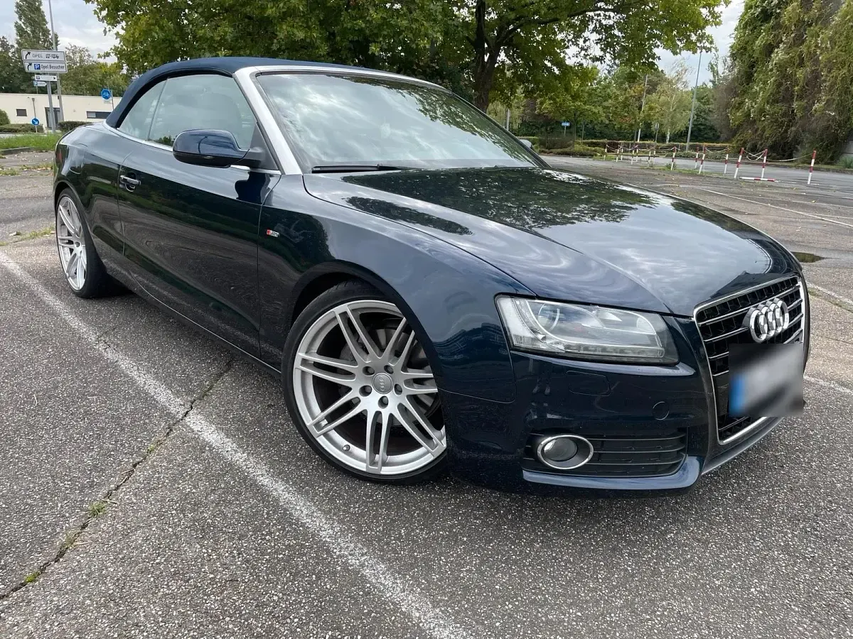 Gebraucht Audi A5 Cabriolet 190 PS (139 kW) 2009 Blau Cabrio