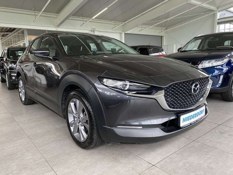 Machine gray Gebraucht 2021 Mazda CX-30 Selection SUV | 21.800 € (Fairer Preis) - Bild 1/4